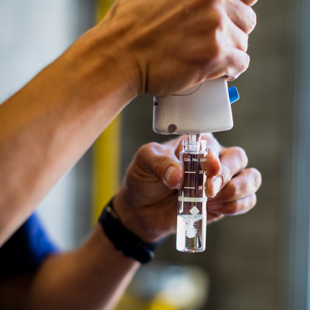 PFAS — Image of water quality testing