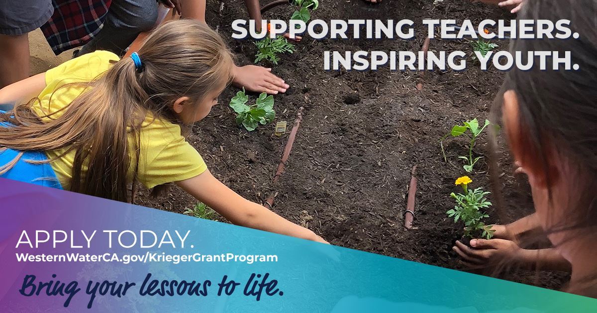 Krieger Grant, Supporting Teachers, inspiring youth, apply today bring your lessons to life.