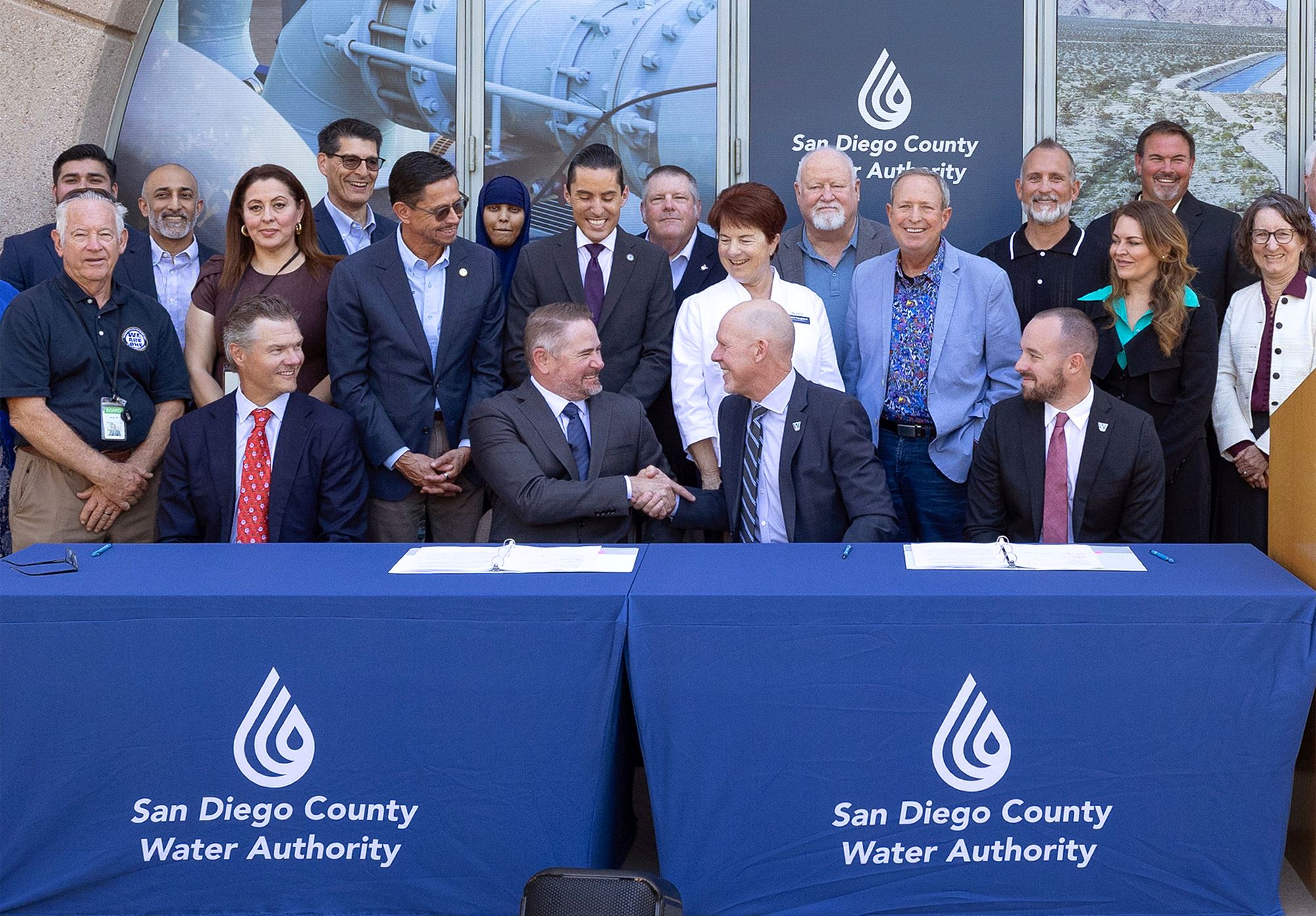 Water Partnership between Western Water and SDCWA Press Conference